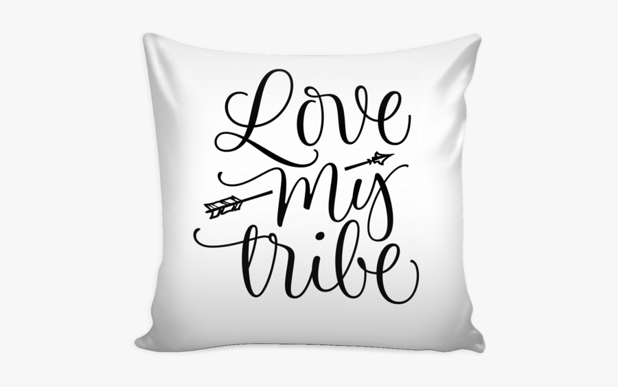 Clip Art Love My Tribe - Cushion, Transparent Clipart