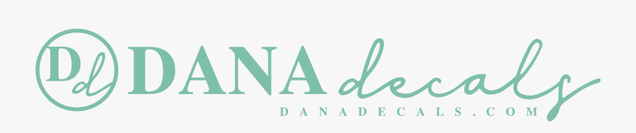 Dana Decals - Graphic Design, Transparent Clipart
