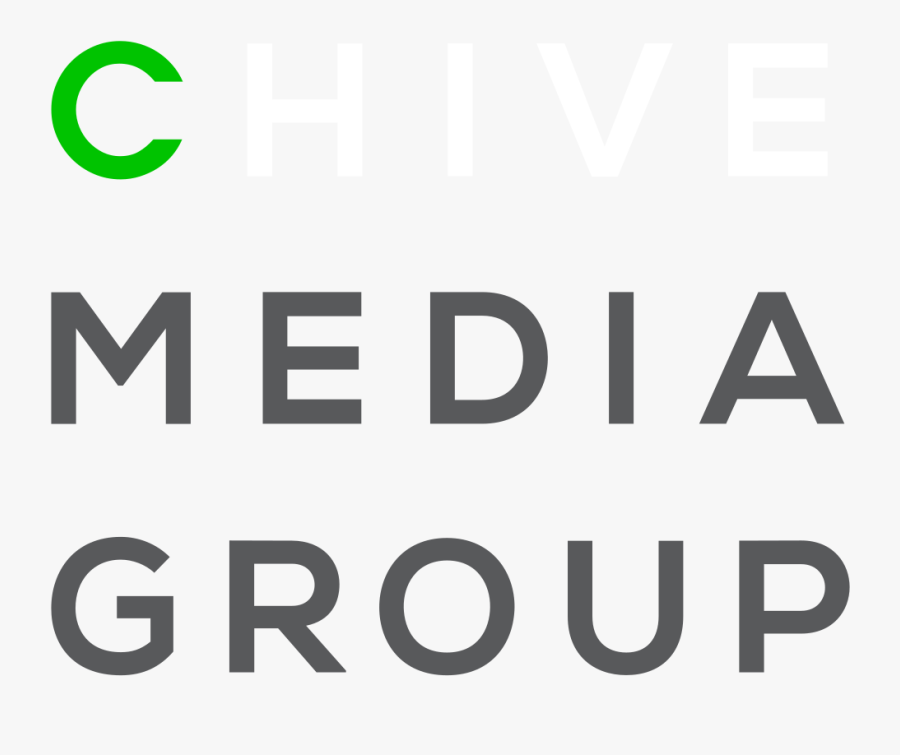 Clip Art Tv The World S - Chive Media Group Logo, Transparent Clipart