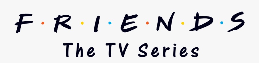 Friends Logo White - Friends Tv Show , Free Transparent Clipart ...
