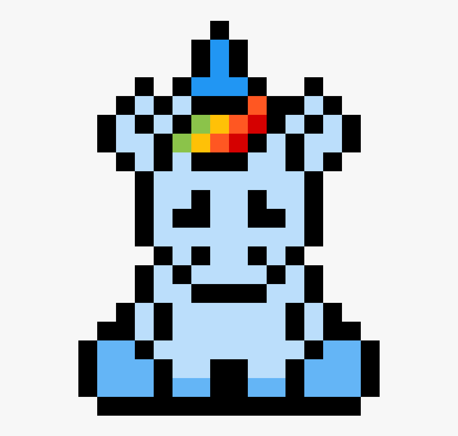 My Friend Bre - Pixel Art Facile Licorne, Transparent Clipart