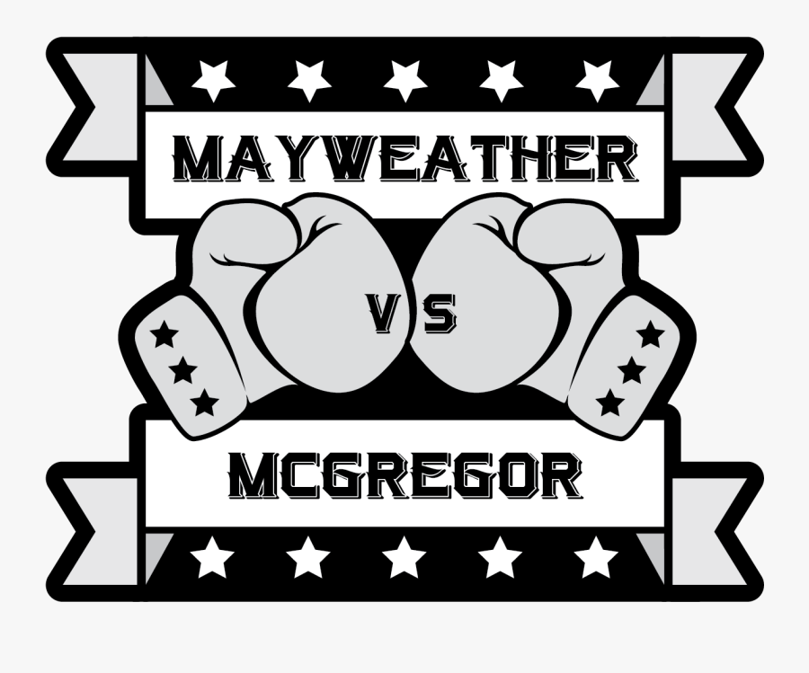 Mayweather Vs Mcgregor Fight - Floyd Mayweather Jr. Vs. Conor Mcgregor, Transparent Clipart