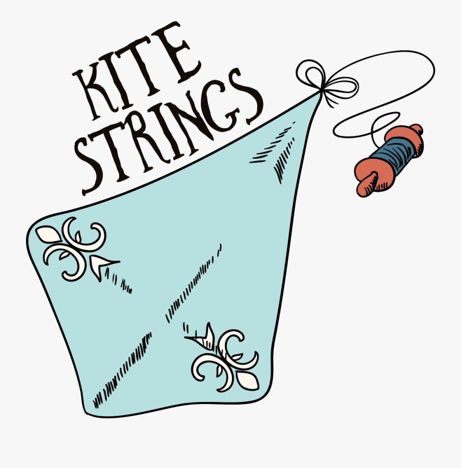 Kite Strings - Illustration, Transparent Clipart