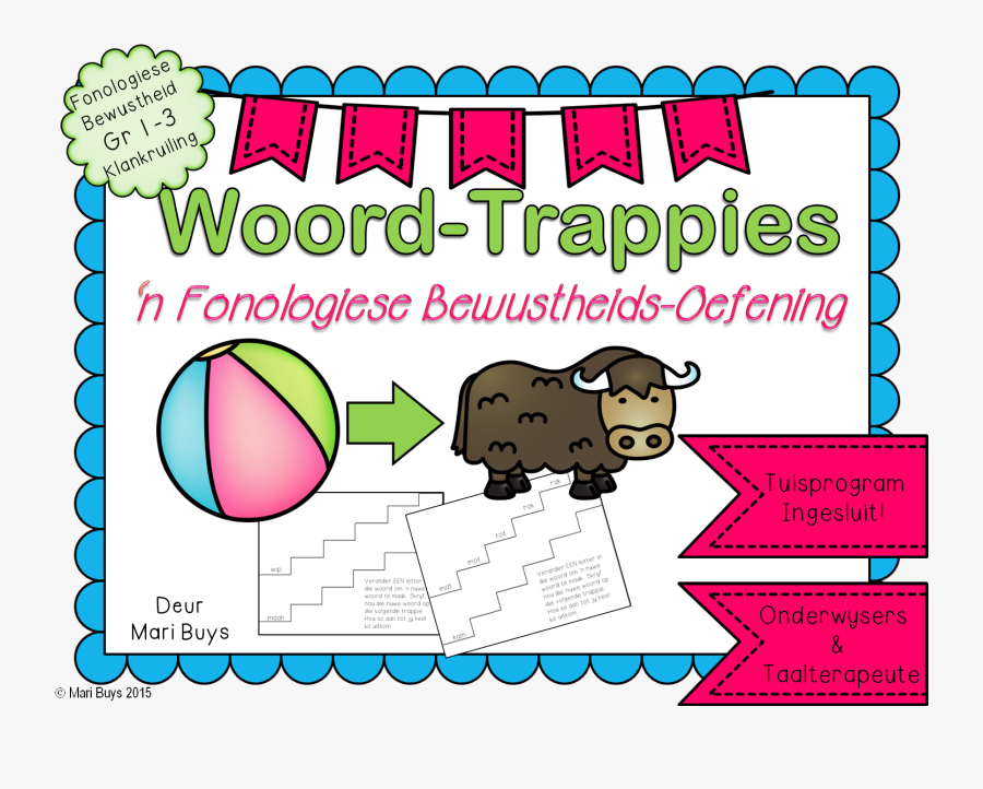 Woordtrappies-voorblad - Cartoon, Transparent Clipart