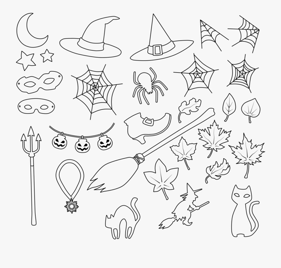 Halloween Stuff, Transparent Clipart