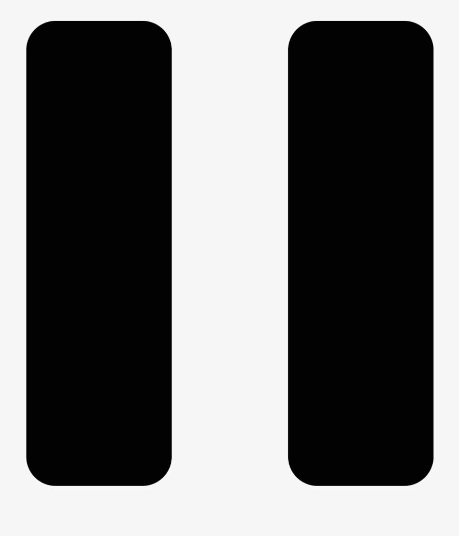 Pause Button Png - Pause Icons, Transparent Clipart
