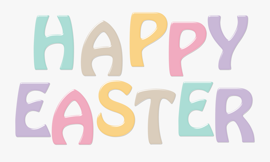 Happy Easter Fun Pictures - Happy Easter Words Clipart, Transparent Clipart