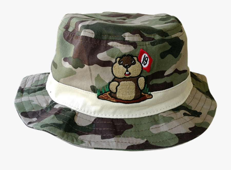19th Hole Dancing Gopher Camo Bucket Hat By Readygolf - Caddyshack Bucket Hat, Transparent Clipart