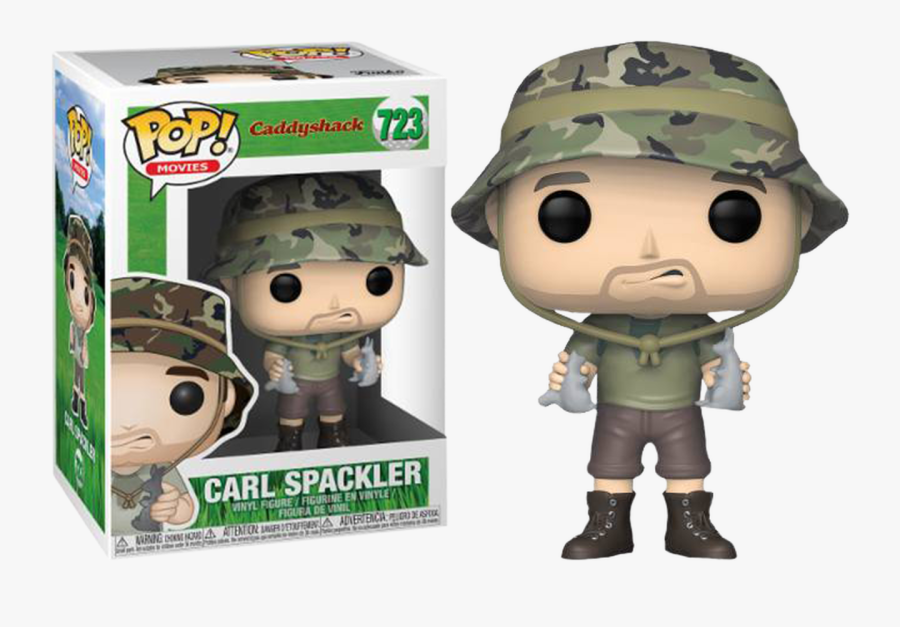 Carl Spackler Pop Vinyl Figure - Tiger Woods Funko Pops, Transparent Clipart