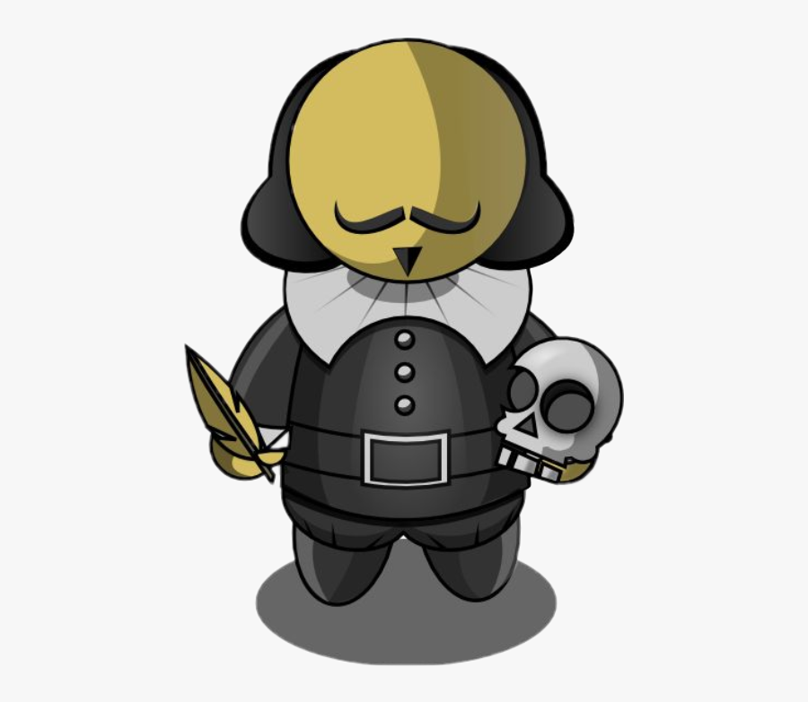 Dibujo Animado William Shakespeare, Transparent Clipart