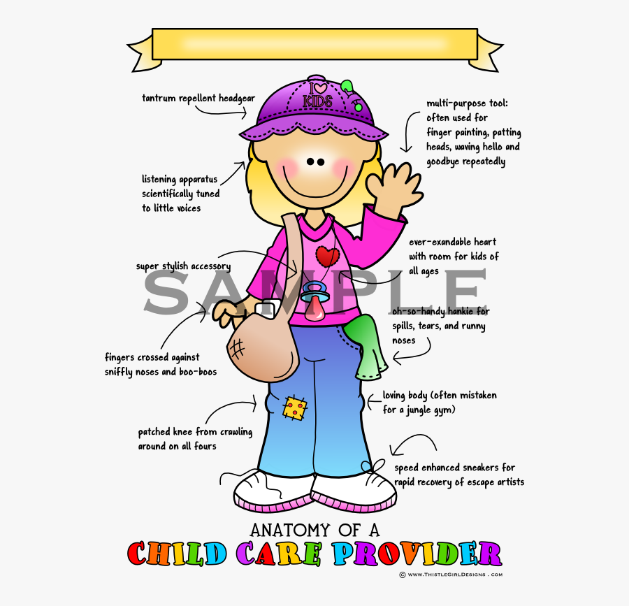 Anatomy Of A Child - Anatomy Of A Childcare Provider, Transparent Clipart