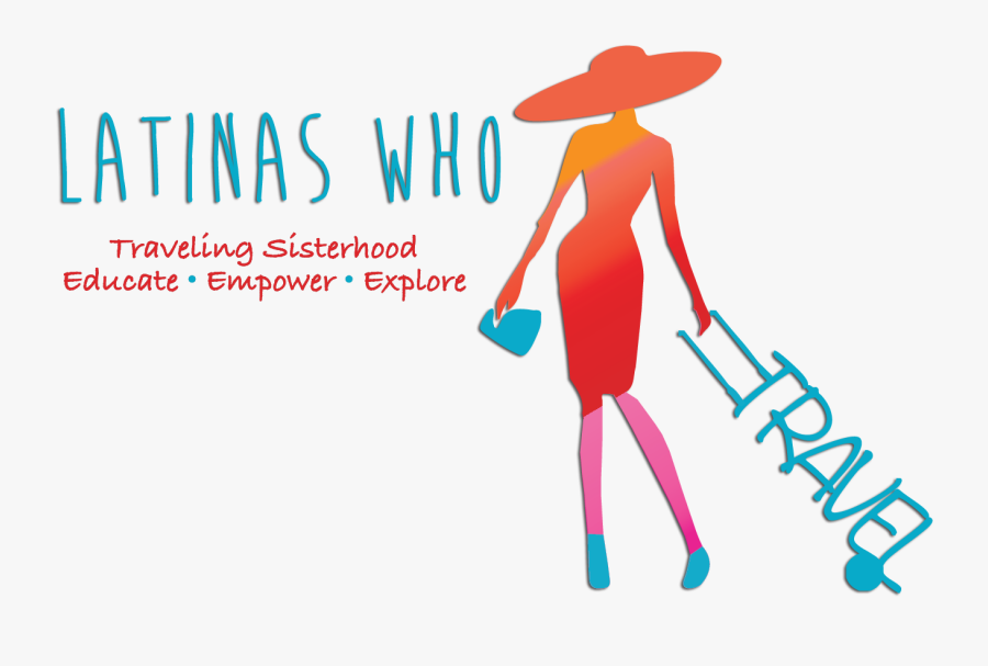 Clip Art Who Travel Connecting Latina - Logo Latinas, Transparent Clipart