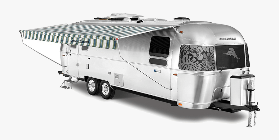 Airstream Tommy Bahama Trailer, Transparent Clipart