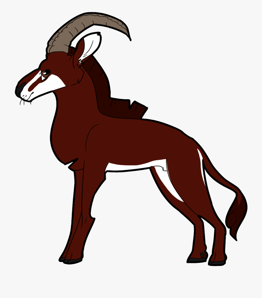 [g] Lewing Ling - Antelope, Transparent Clipart