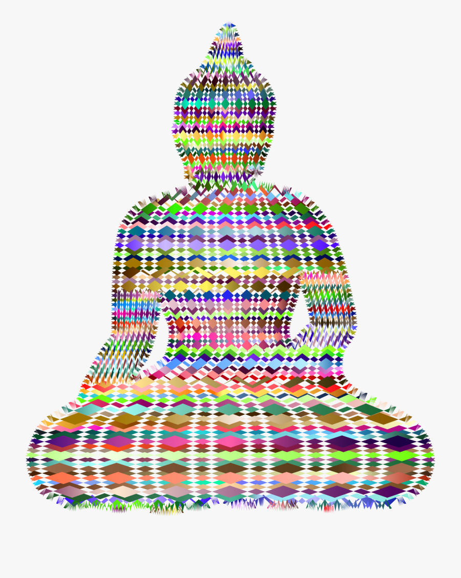 Buddha Clipart Sillouette, Transparent Clipart