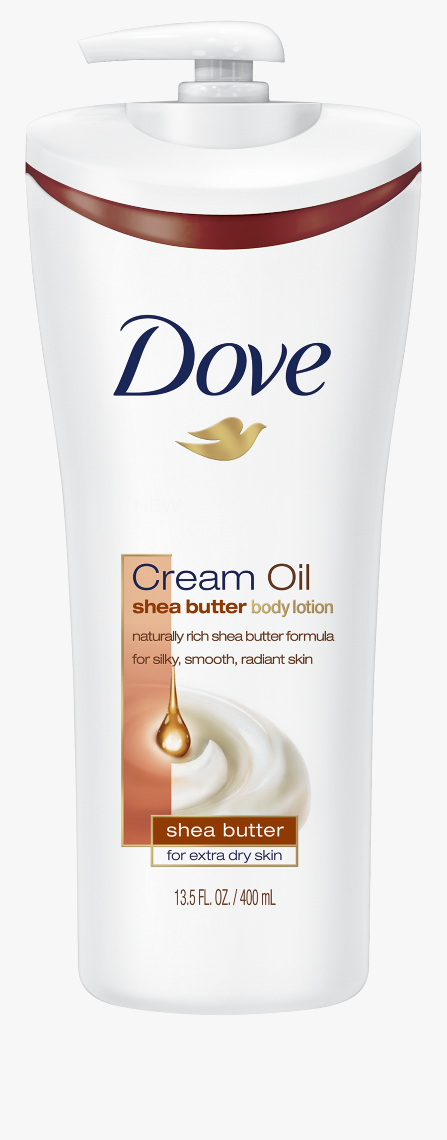 Skin Clipart Skin Cream - Dove Body Lotion For Dry Skin, Transparent Clipart