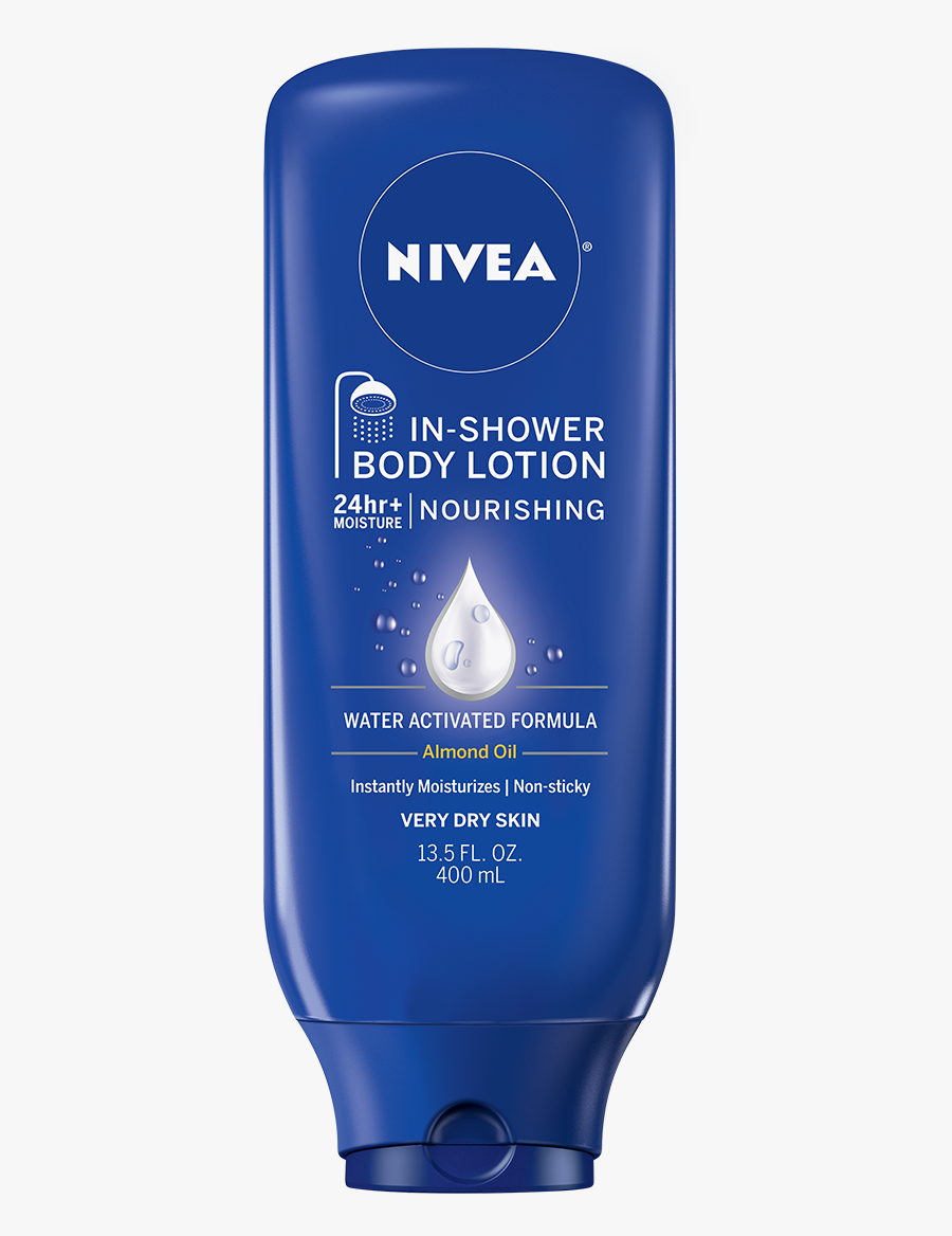 Shower Clipart Body Wash - Nivea In Shower Moisturiser, Transparent Clipart
