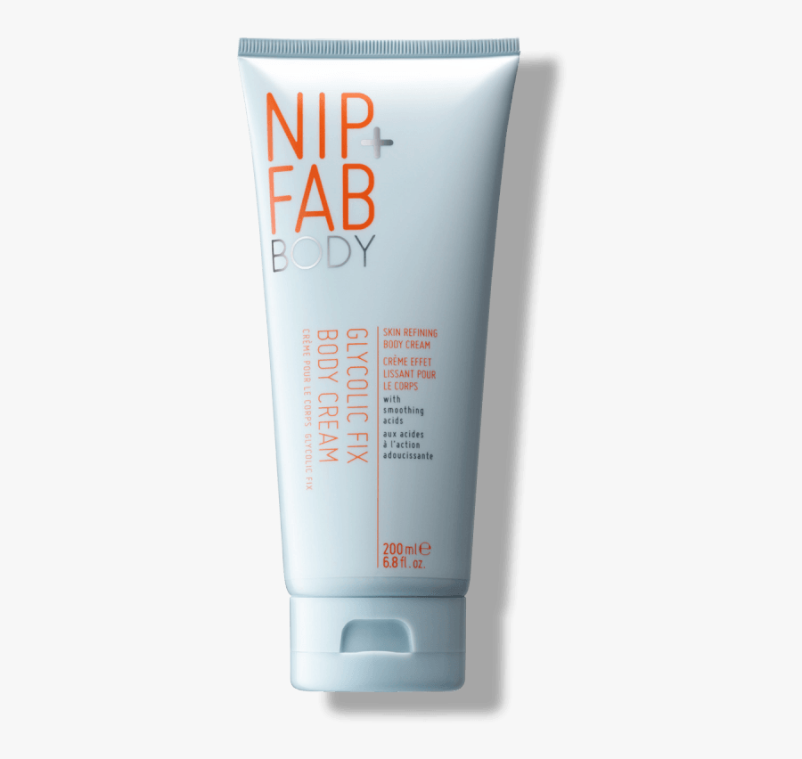 Glycolic Fix Cream Exfoliating - Nip Fab Body Cream, Transparent Clipart