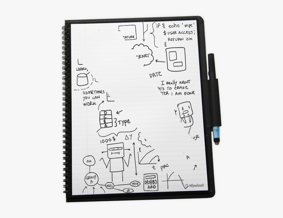 Drawing Writing Notebook - Drawing, Transparent Clipart