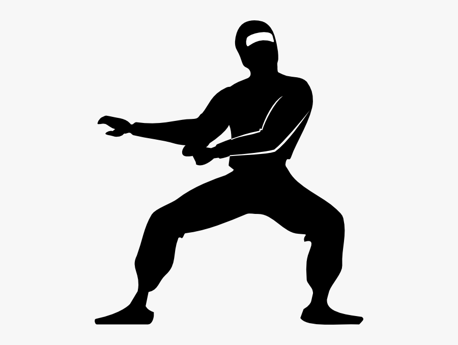 Ninja Clip Art Black And White, Transparent Clipart