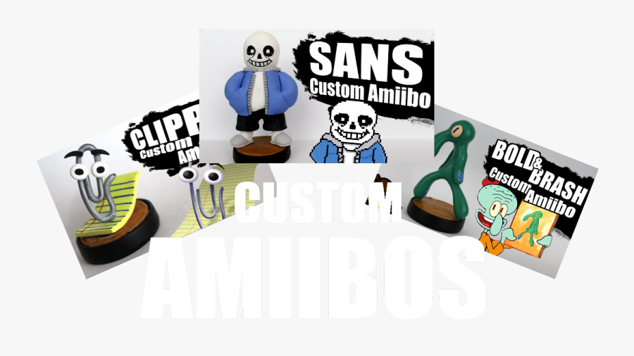 Custom Amiibos - Cartoon, Transparent Clipart