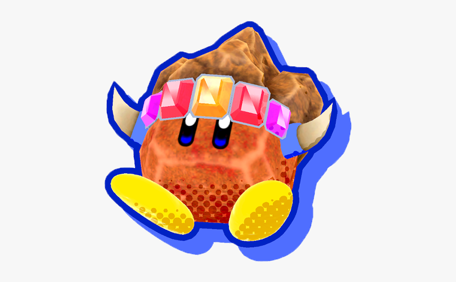 Fist Clipart Ally - Kirby Star Allies Rocky, Transparent Clipart