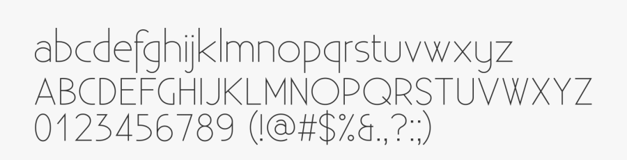 Clip Art Minimalist Font - Calligraphy, Transparent Clipart