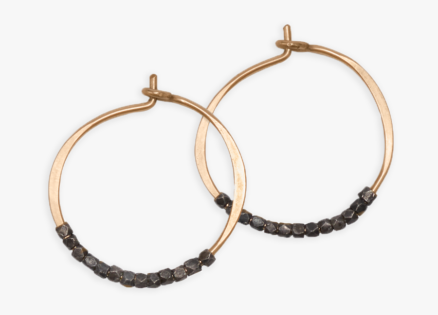 Hoop Earrings Clipart - Earrings, Transparent Clipart