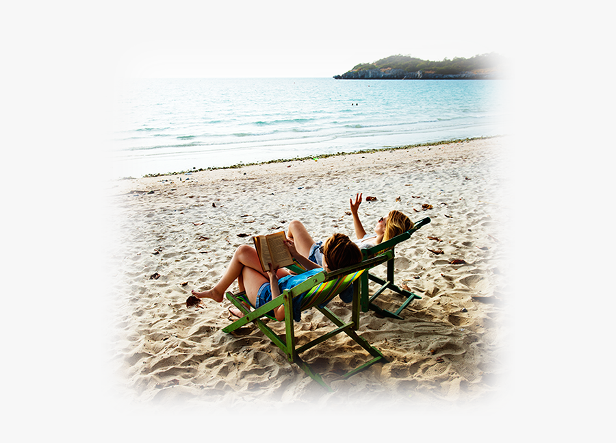 Transparent Beach People Png - Beach Girl Quotation, Transparent Clipart