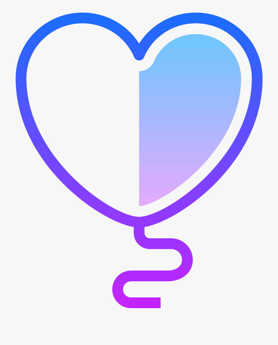 Corazon Vector Line - Clip Art, Transparent Clipart