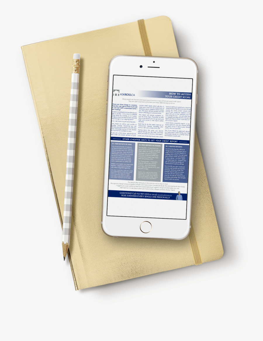 Accessing Your Credit Report - Iphone, Transparent Clipart