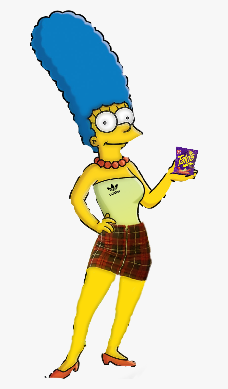 #takis - Simpsons Mom, Transparent Clipart