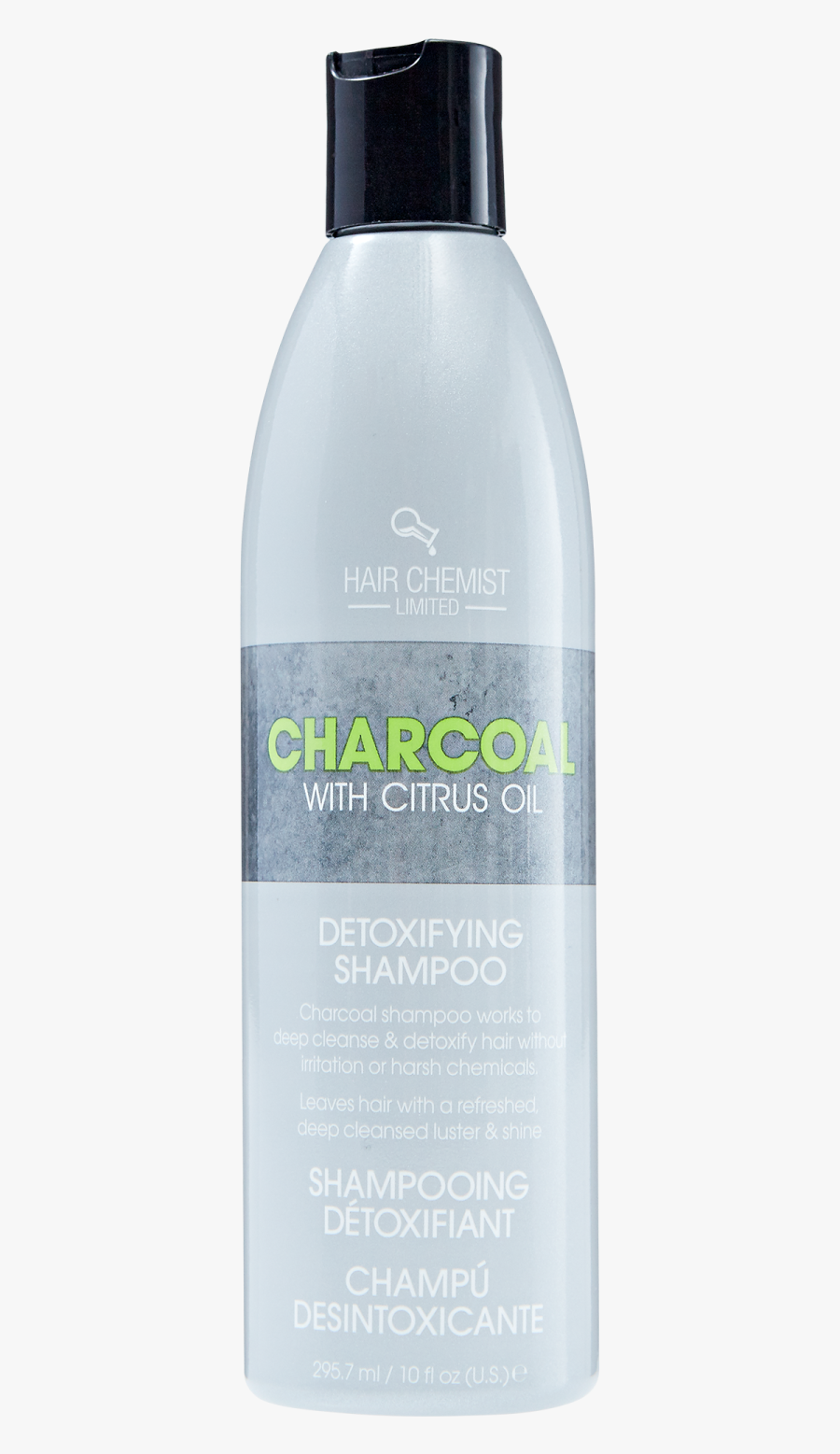 Hair Chemist Charcoal - Bottle, Transparent Clipart