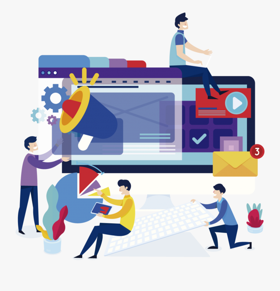 Digital Marketing Images In Png, Transparent Clipart