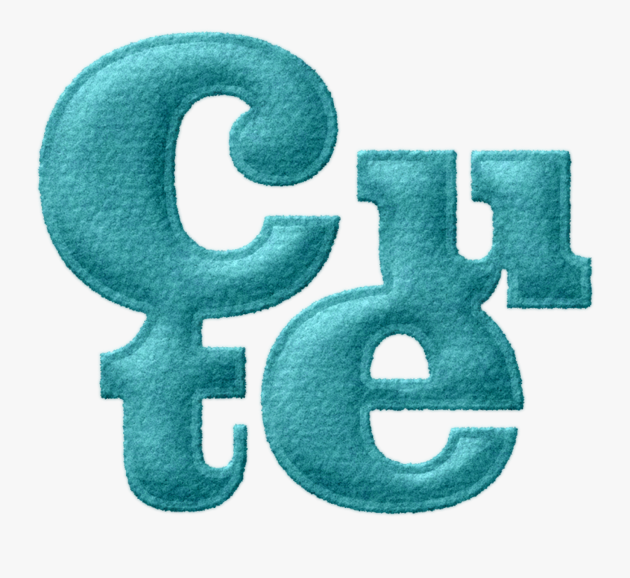 So Cute Word, Transparent Clipart