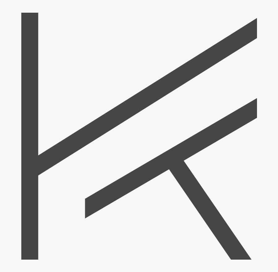 Kt Merry Initials - Sign, Transparent Clipart