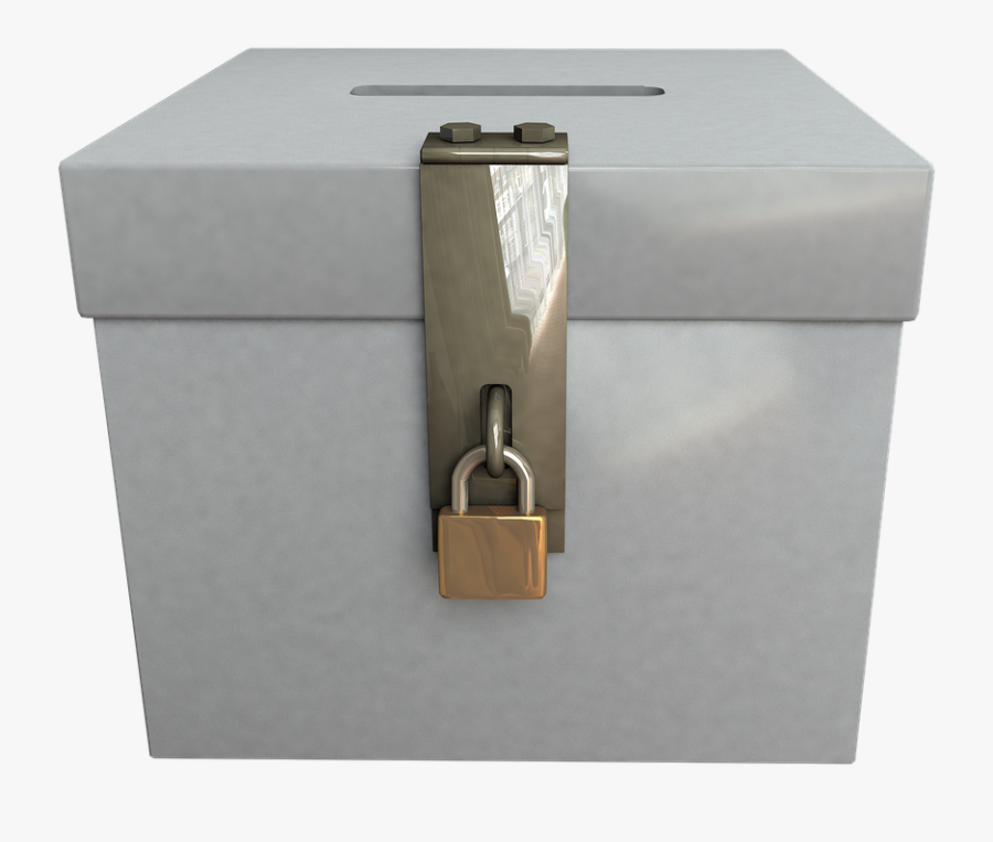 Ballot Box, Choice, Bundestagswahl, Demokratie, Castle - Ballot Box Lock, Transparent Clipart