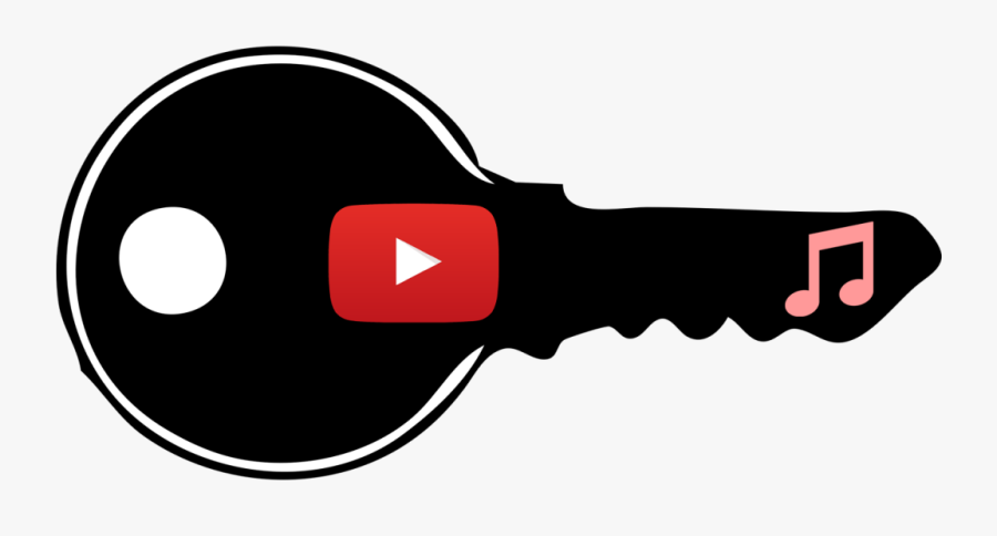 Unofficial Mock Sketch Of A Design For Youtube Music - Mock Key, Transparent Clipart
