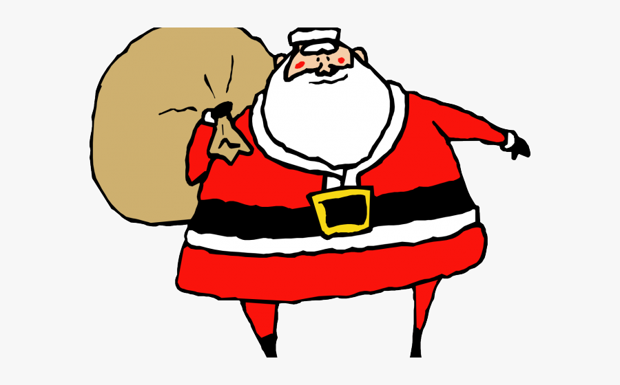 Animated Santa Clipart - Santa Claus Gif Png, Transparent Clipart