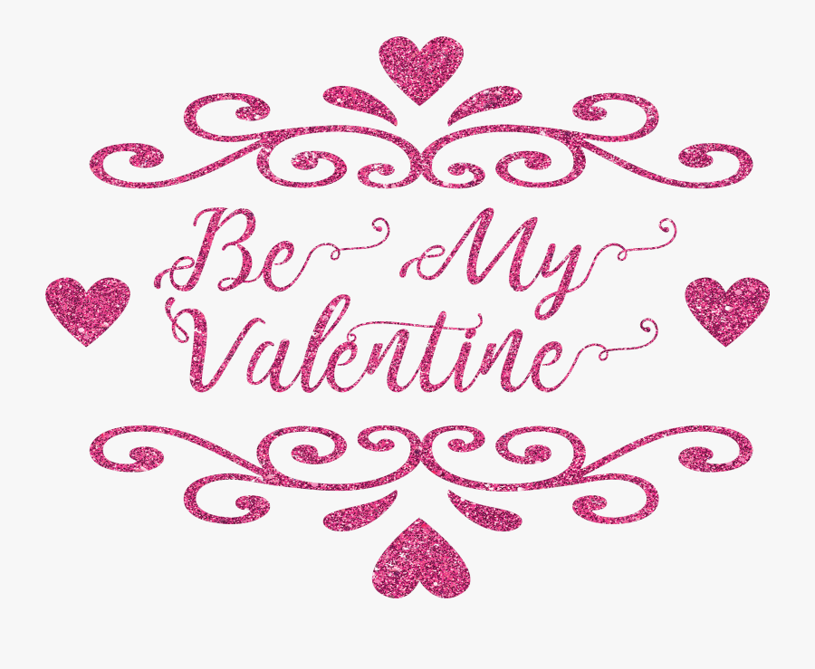 Be My Valentine Clip Art, Transparent Clipart