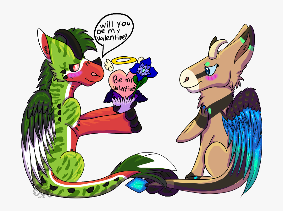 Will You Be My Valentine *pa* - Cartoon, Transparent Clipart