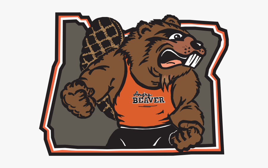 Angry Beaver Grill - Illustration, Transparent Clipart