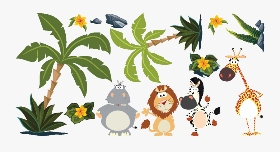 Stickers Jungle Enfant, Transparent Clipart