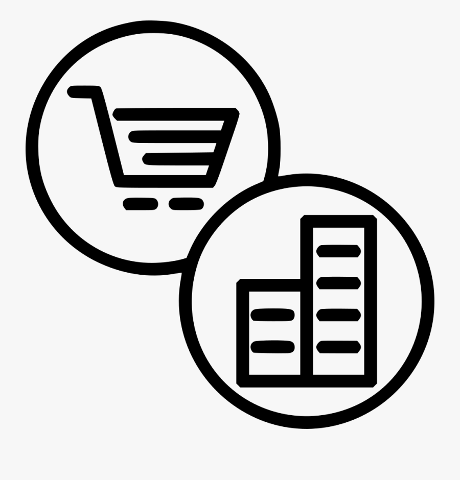 Online Finance Cart Mall Shop Plaza - Trade And Commerce Drawing, Transparent Clipart
