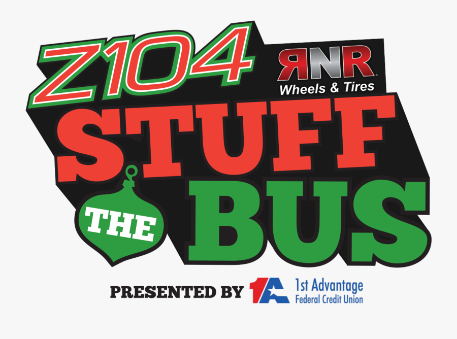 Z104 Stuff The Bus 2018, Transparent Clipart