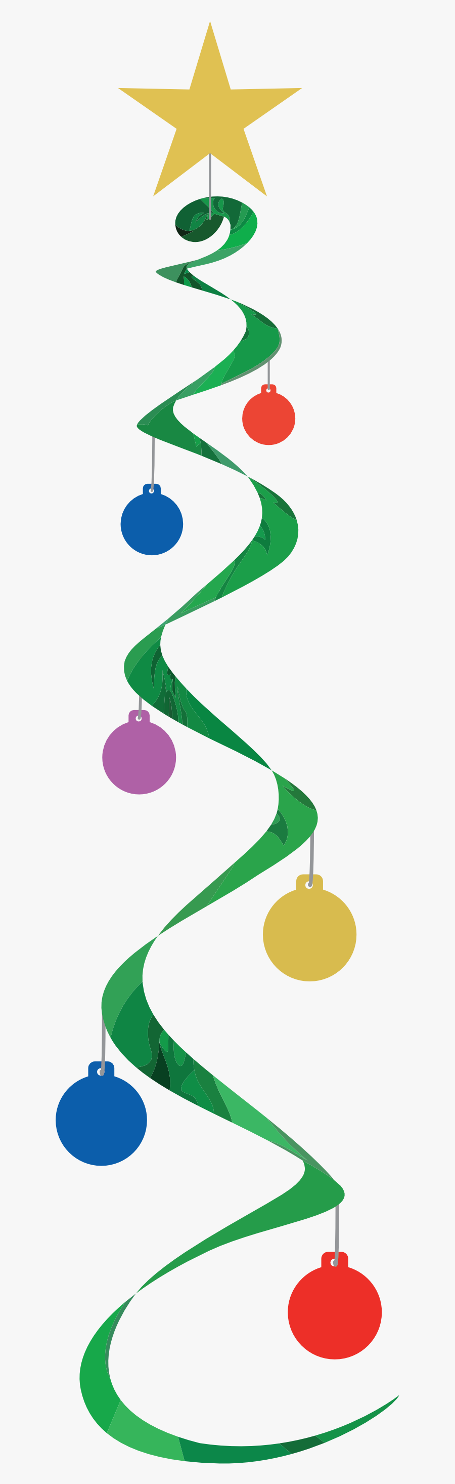 Christmas Tree, Transparent Clipart