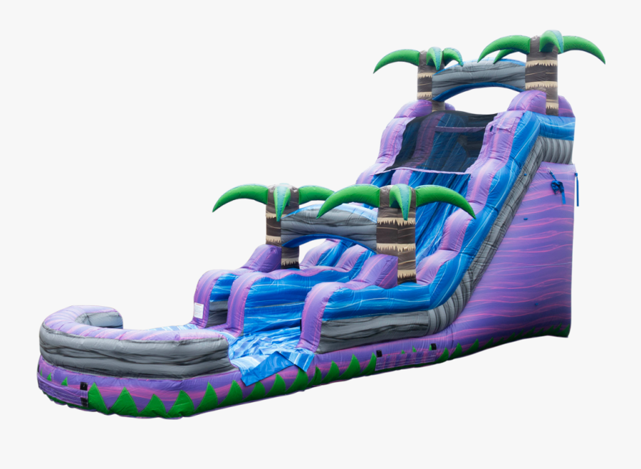 Purple Crush Water Slide, Transparent Clipart