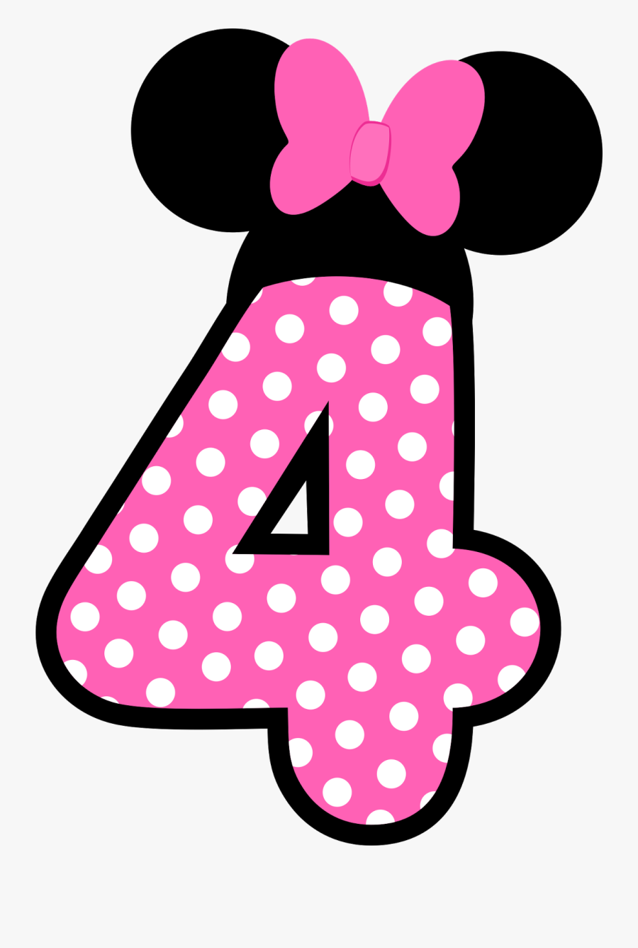 Minnie Png, Transparent Clipart