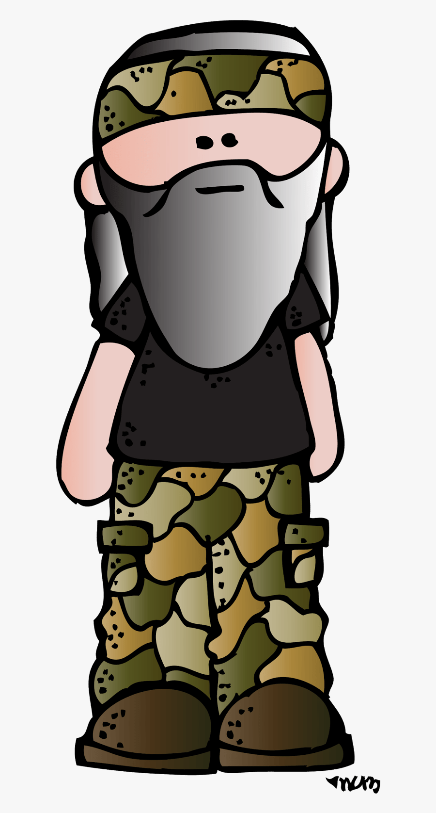 Duck Commander Clipart 2 By Kimberly - Clip Art Duck Dynasty, Transparent Clipart
