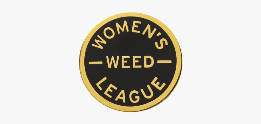 Women"s Weed League Pin - Eye Weekly, Transparent Clipart